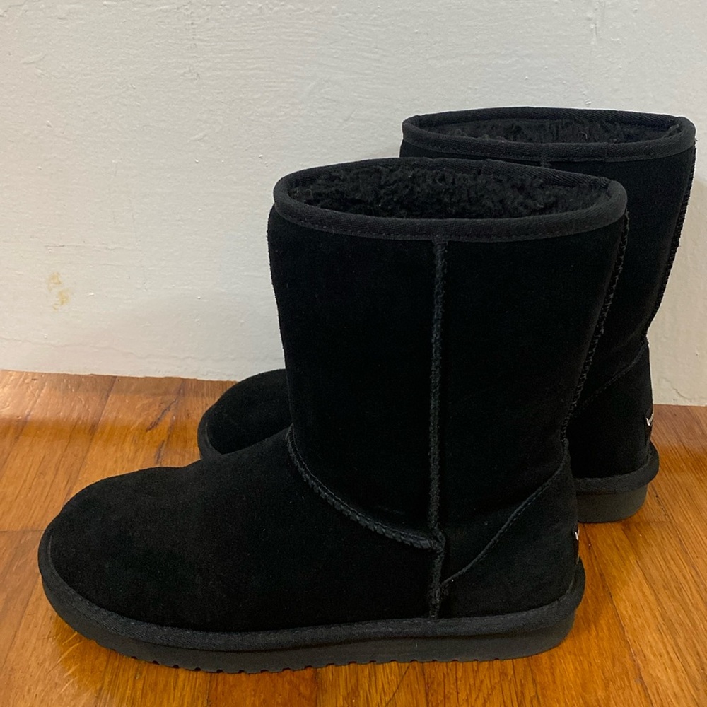 Black winter Boots
